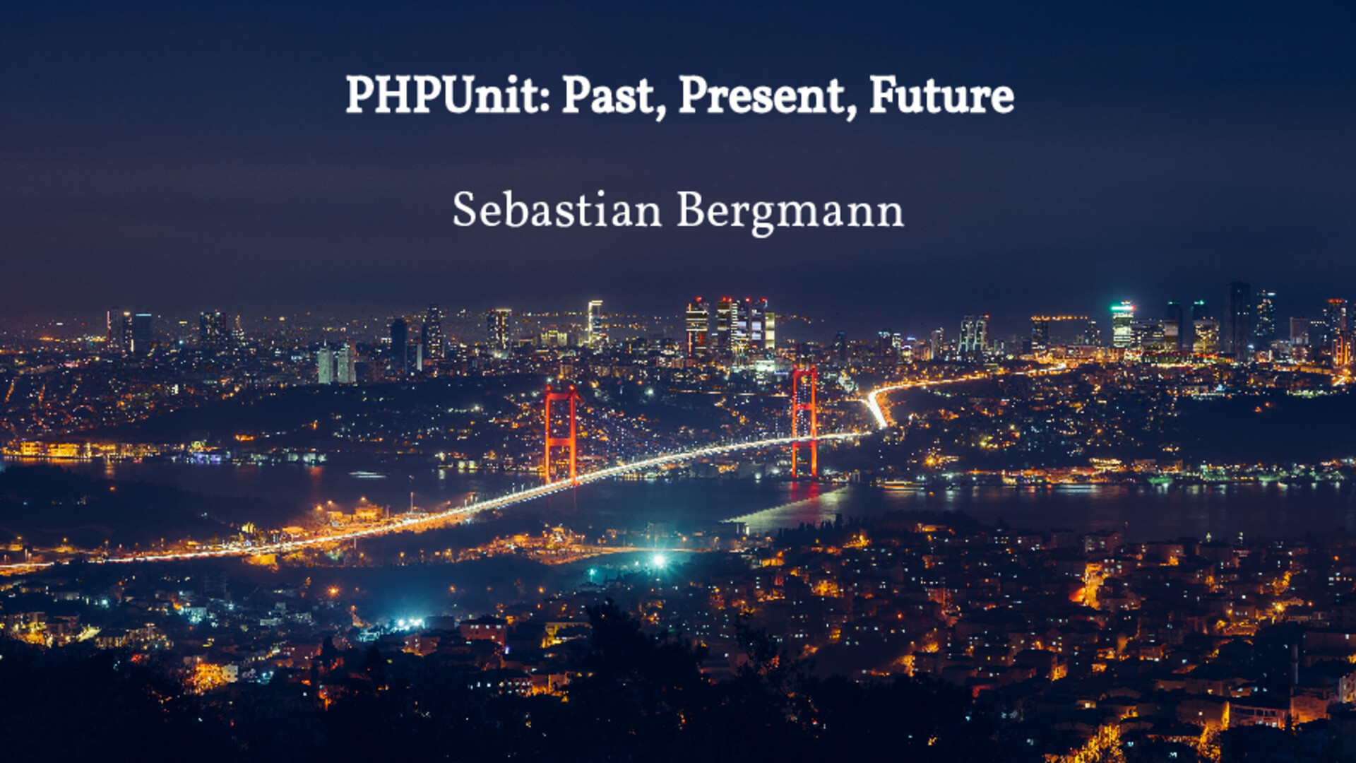 PHPUnit: Past, Present, Future